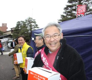 高山中央ＲＣ・高山ＲＣ合同ポリオ募金活動